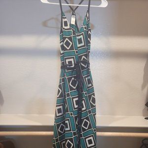 Green Pattern Summer Dress